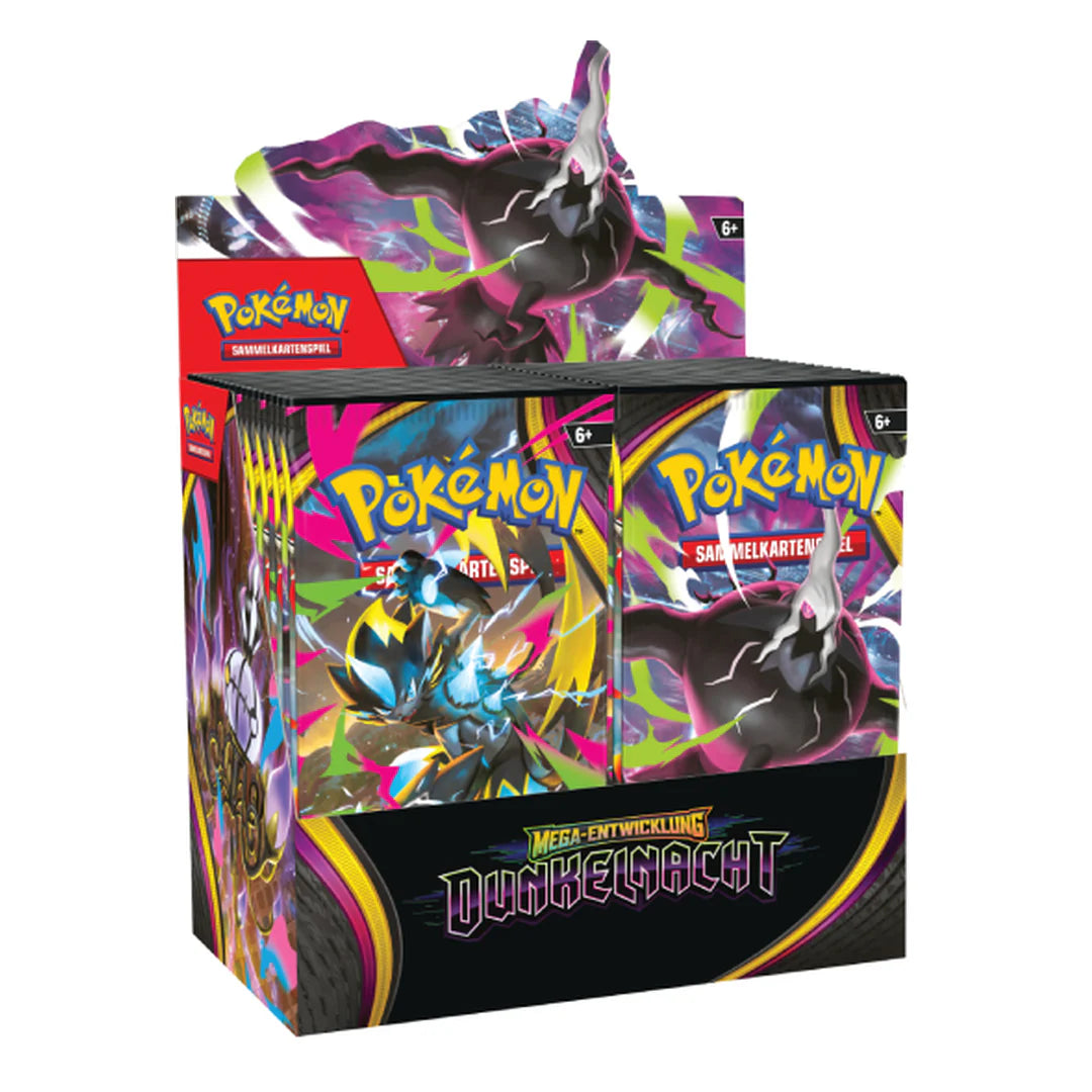 Mega-Entwicklung – Dunkelnacht (ME05) - Booster Display (36 Packs) – Deutsch