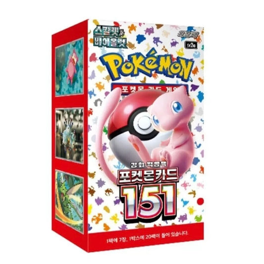 Pokemon Card Scarlet&Violet 151 Booster Box sv2a (KOR)