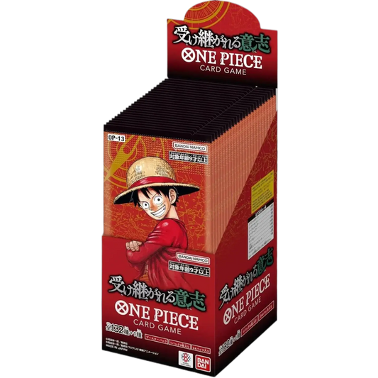 One Piece: Carrying on His Will (OP-13) - Display (JP)