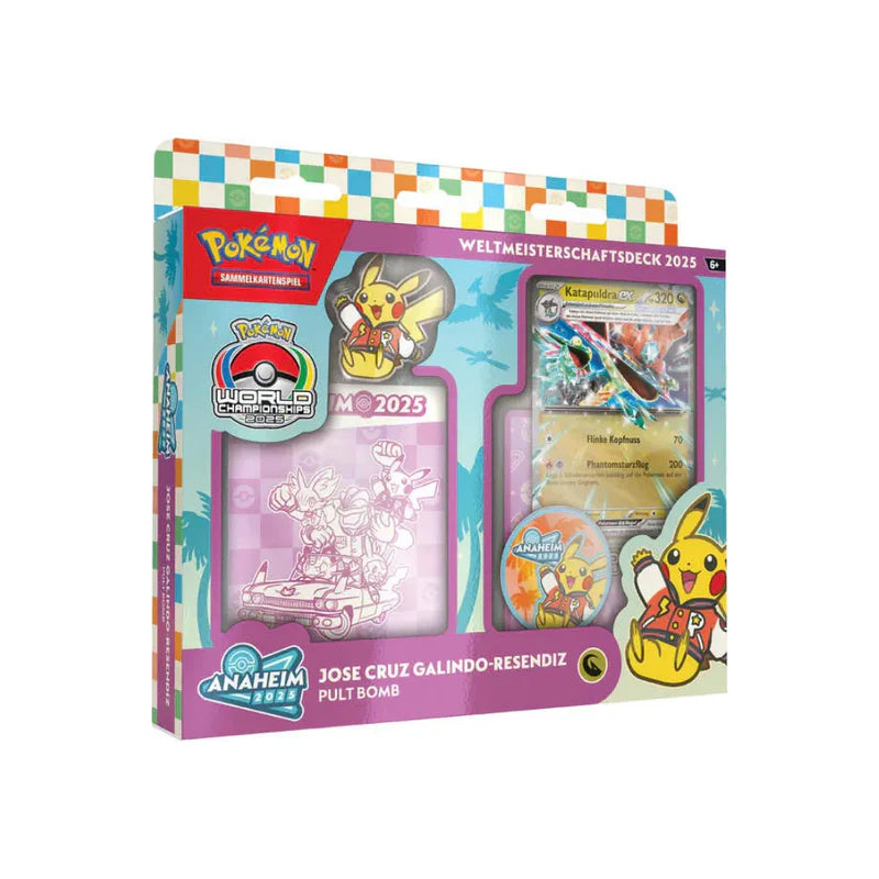 Weltmeisterschaftsdeck Display 2025 - Booster Display (8 Decks) – Deutsch