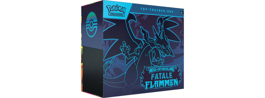 Pokémon Karten Mega-Entwicklung Fatale Flammen Top-Trainer-Box