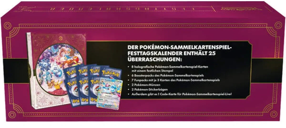 Pokémon-Sammelkartenspiel: Festtagskalender (2025)