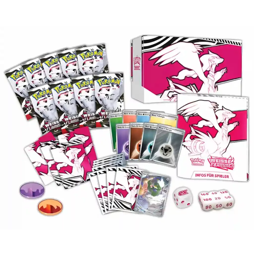 Pokemon Weisse Flammen - Top Trainer Box